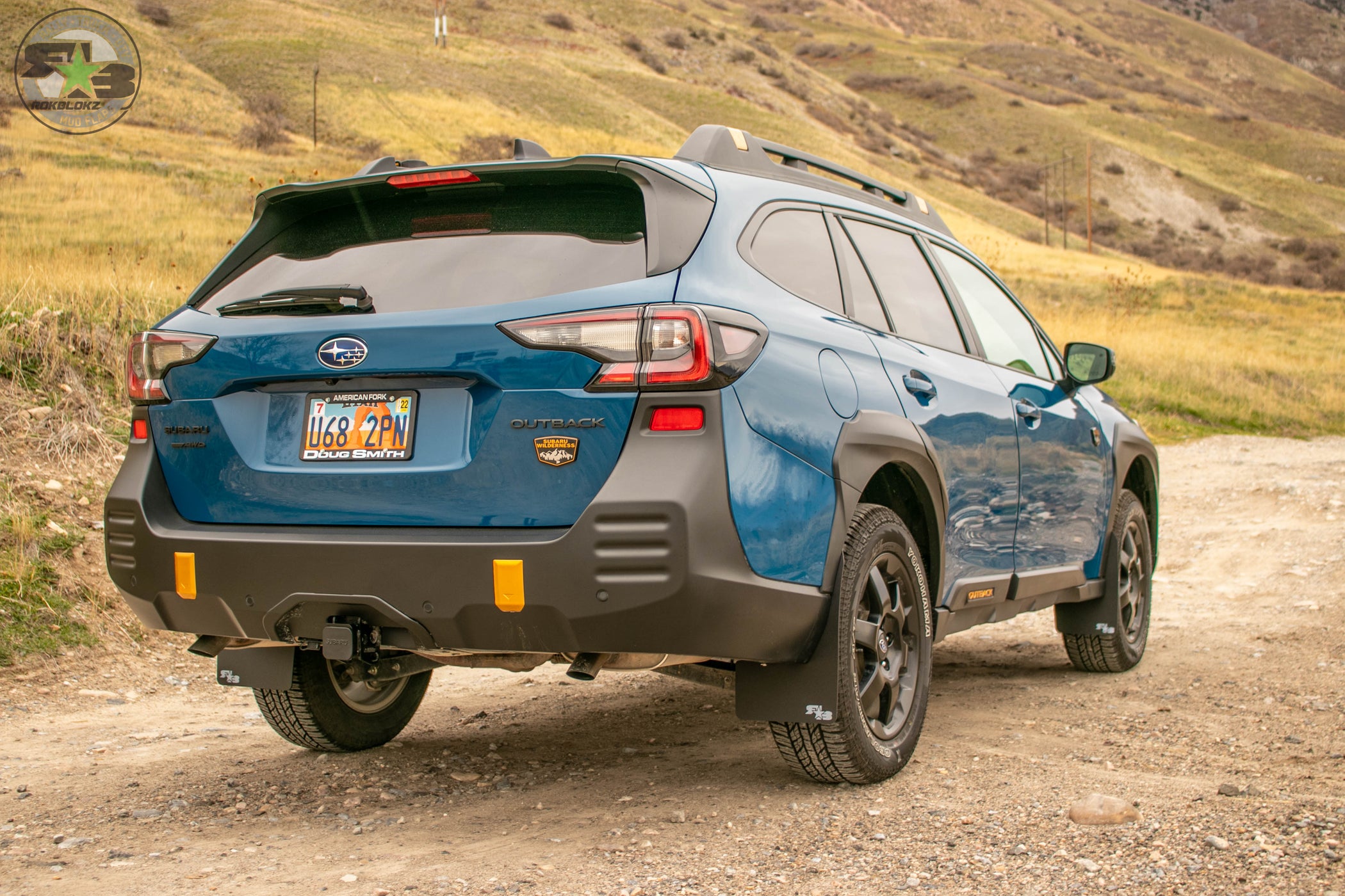 Subaru Outback WILDERNESS 2021+ Rally Mud Flaps — RokBlokz