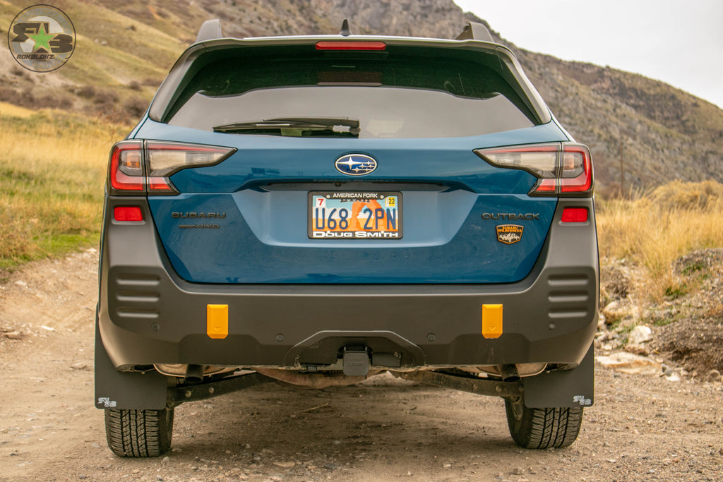 Subaru Outback WILDERNESS 2021+ Rally Mud Flaps RokBlokz