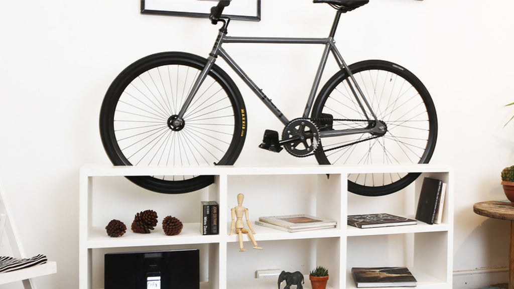Mueble para guardar bicicleta