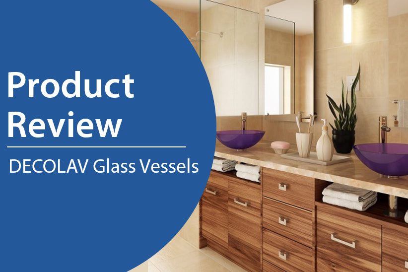 Decolav Translucence Glass Vessel Sink Available In Purple