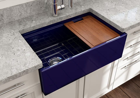 Bocchi Contempo fireclay farmhouse sinks 