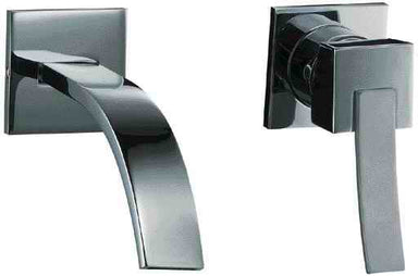 Alfi AB1256 Single Lever Wallmount Bathroom Faucet-Bathroom Faucets-DirectSinks