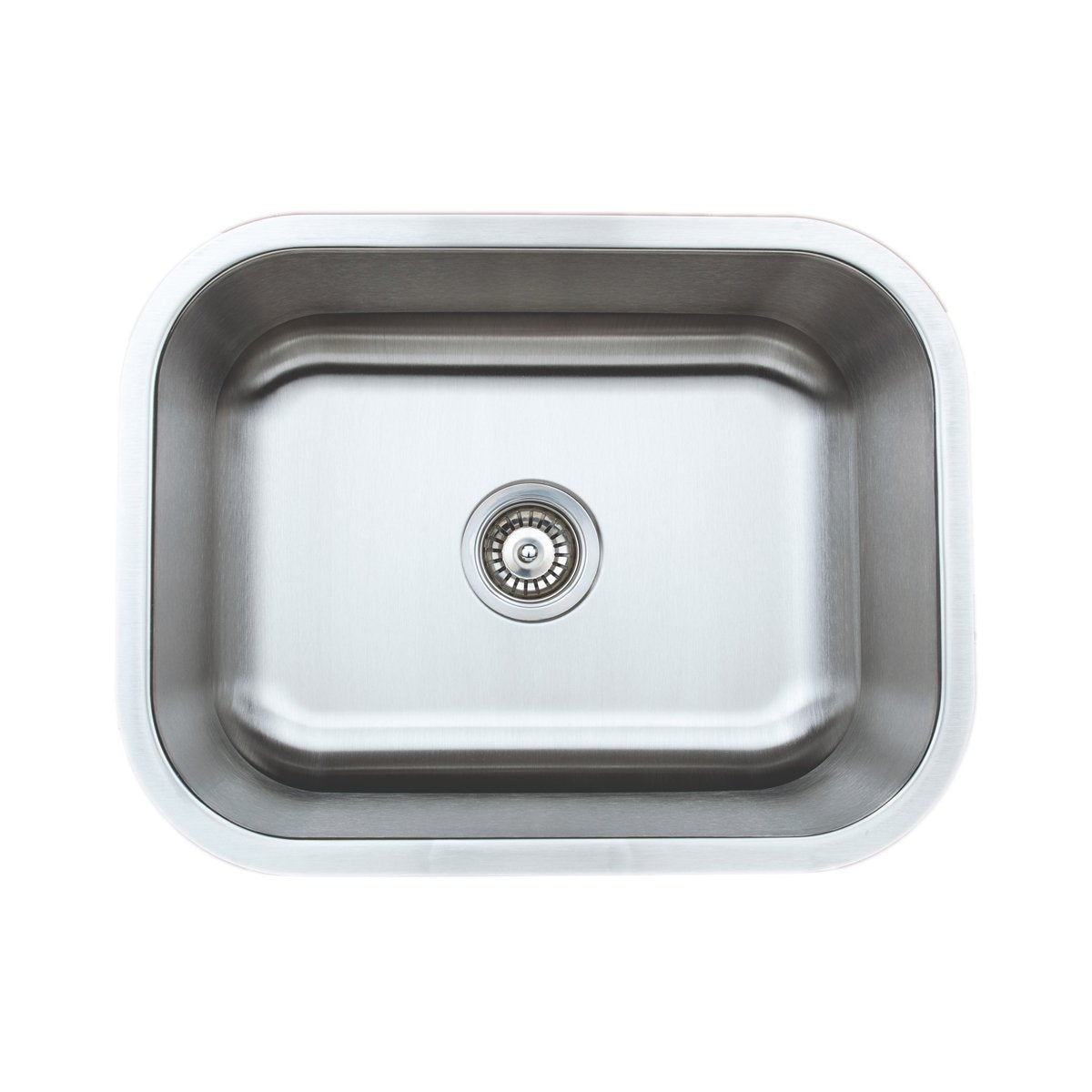 Wells Sinkware 23" 18-Gauge Undermount Single Bowl Stainless Steel Kitchen Sink