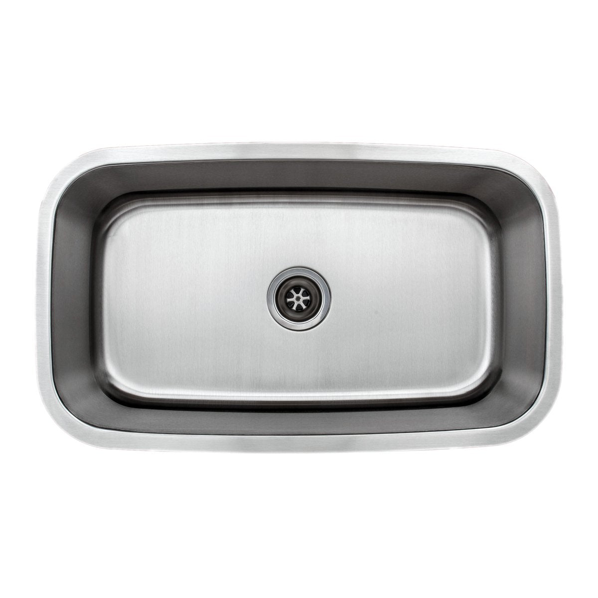 Wells Sinkware 32" 16-Gauge Undermount Single Bowl Stainless Steel Kitchen Sink Only