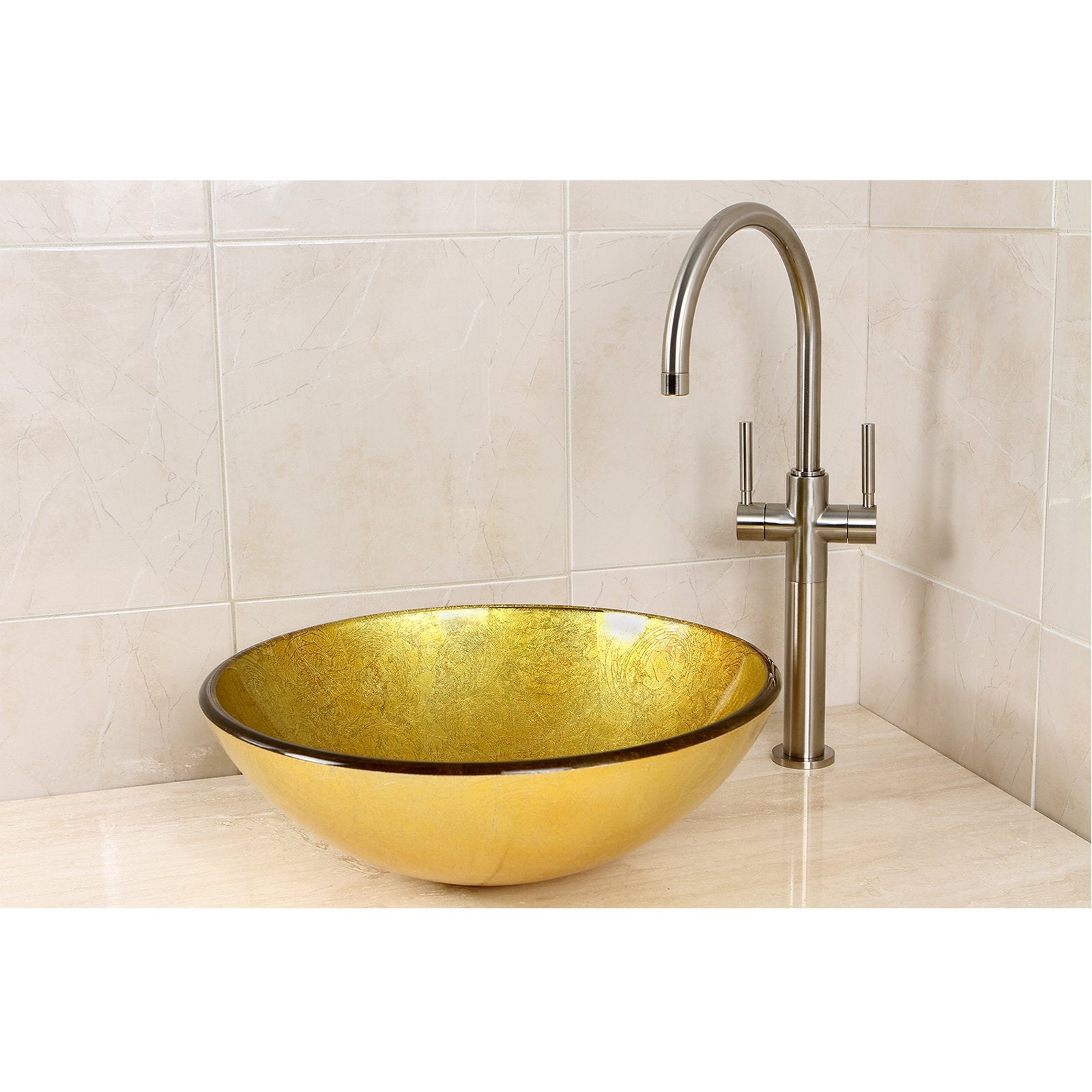 Kingston Brass Concord Two Handle Vessel Sink Faucet-Bathroom Faucets-Free Shipping-Directsinks.