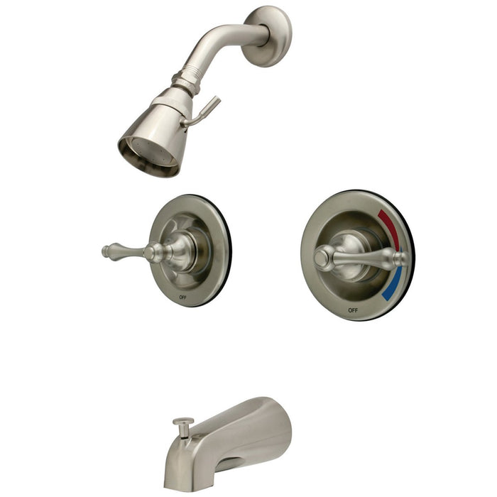 Kingston Brass Vintage Tub And Shower Faucet With Two Handle