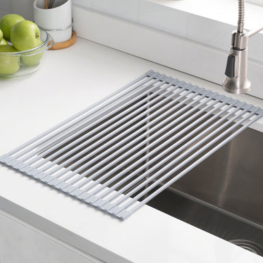 Kraus 12.75-in x 20.5-in Silicone Sink Mat in the Sink Grids