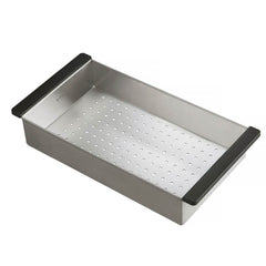 KRAUS Multipurpose Over Sink Roll-Up Dish Drying Rack in Grey, DirectSinks