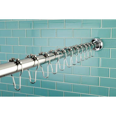 Kingston Brass Classic 60 in. to 72 in. Fixed Shower Rod with