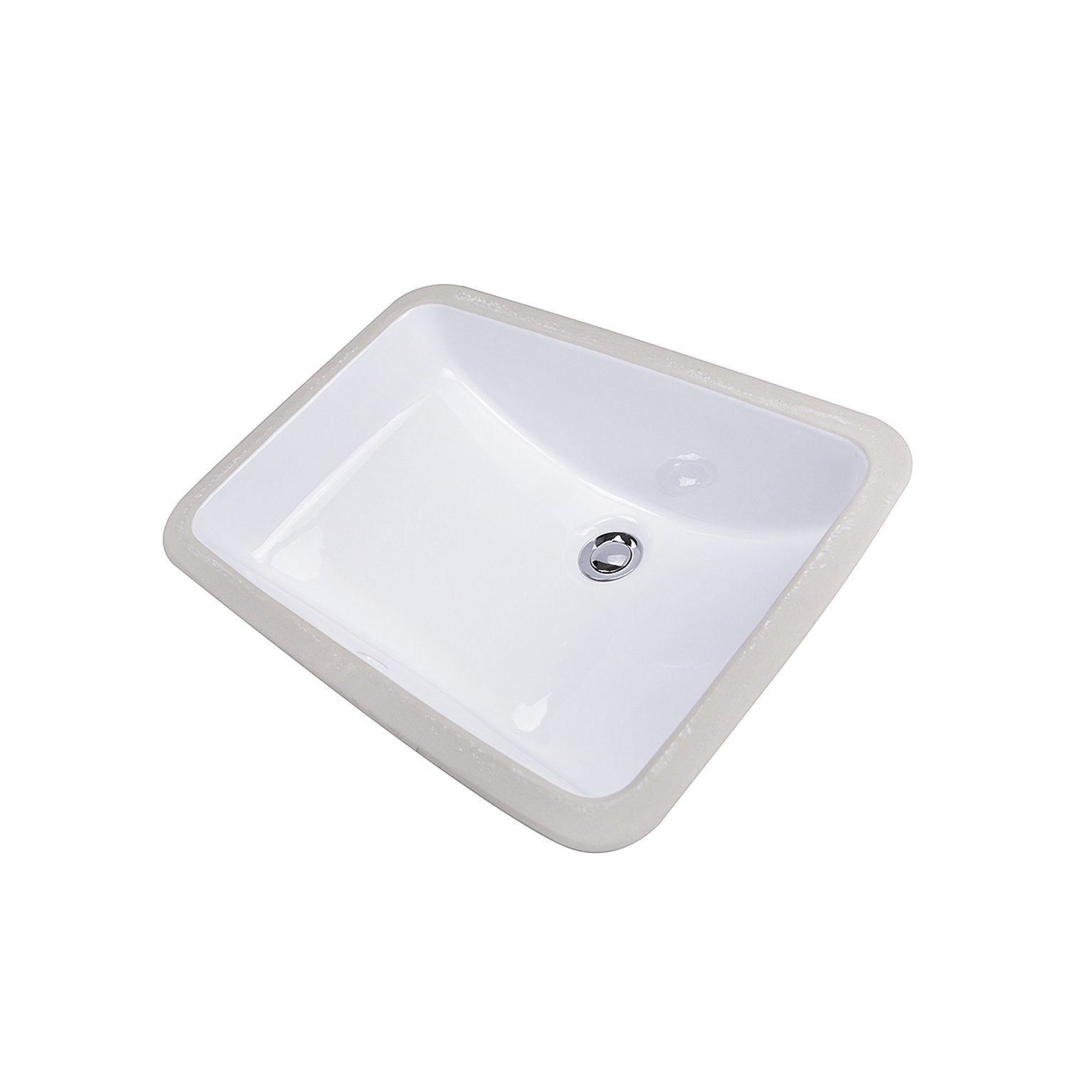 Nantucket Sinks 18 X 12 Glazed Bottom Undermount Rectangle Ceramic Sink In White Directsinks