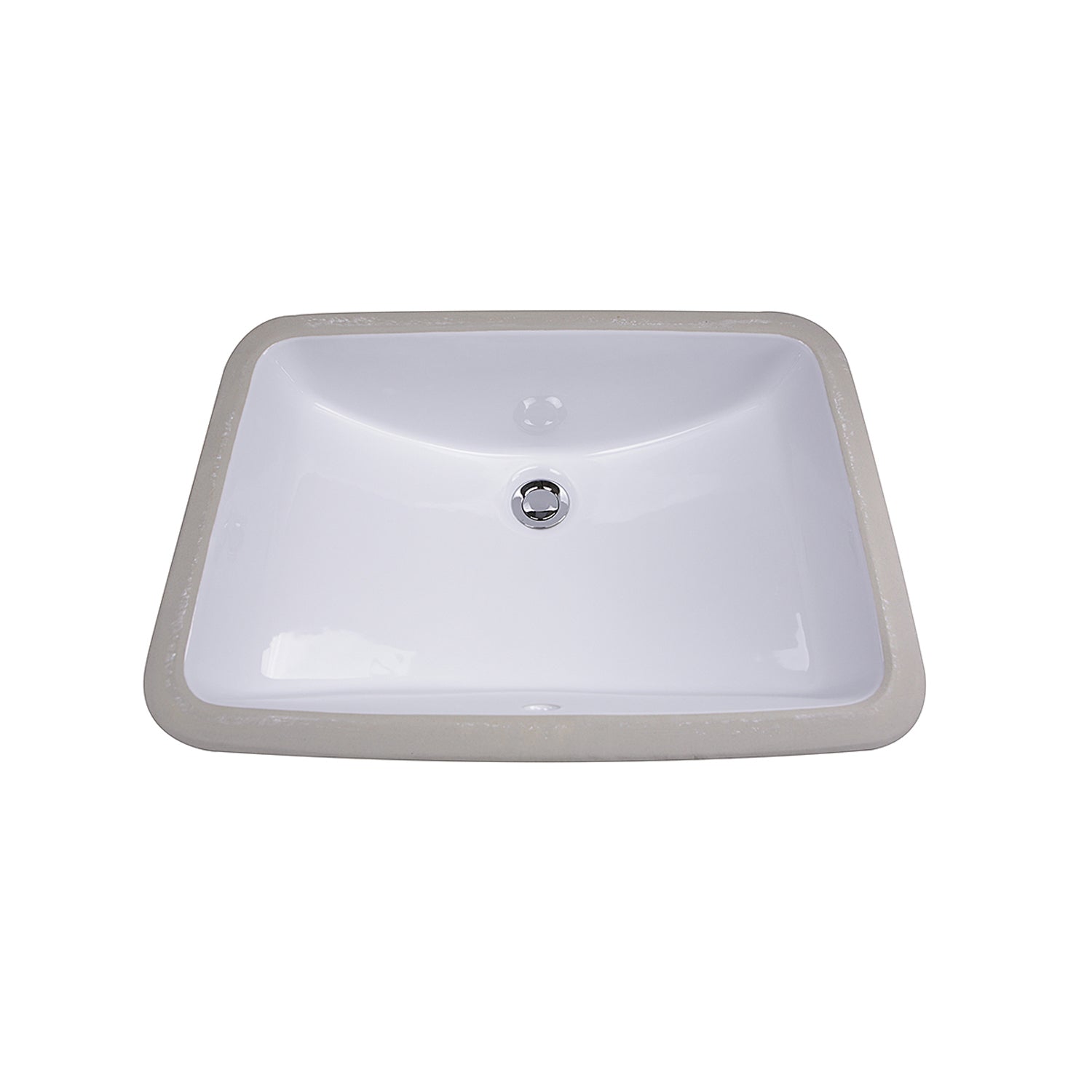 Nantucket Sinks 18 X 12 Glazed Bottom Undermount Rectangle Ceramic Sink In White Directsinks