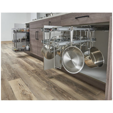 Hardware Resources 11-1/2, 24 Inch Width Soft-close Mixer/Appliance Lift,  Chrome, Min. Cabinet Opening: 12 Inch Width ML-1CH