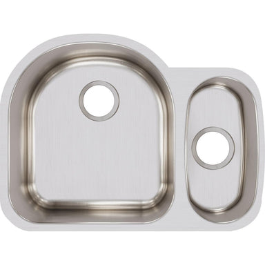 Elkay ELUH311810PD Lustertone Classic Double Bowl Undermount Stainless Steel Sink with Perfect Drain