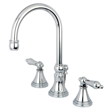 Kingston Brass Governor 8-Inch Widespread 3-Hole Bathroom Faucet