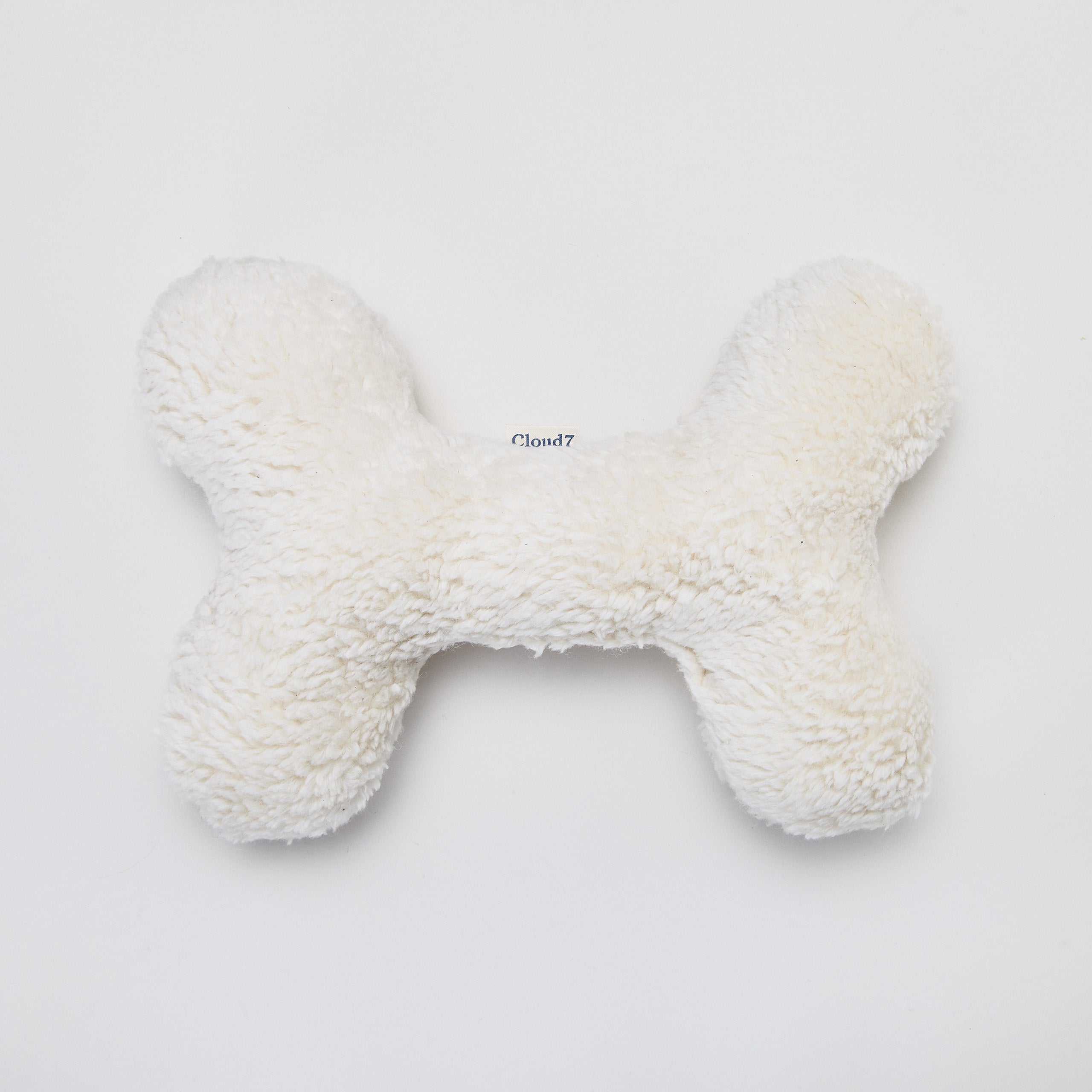 stuffed dog bone toy