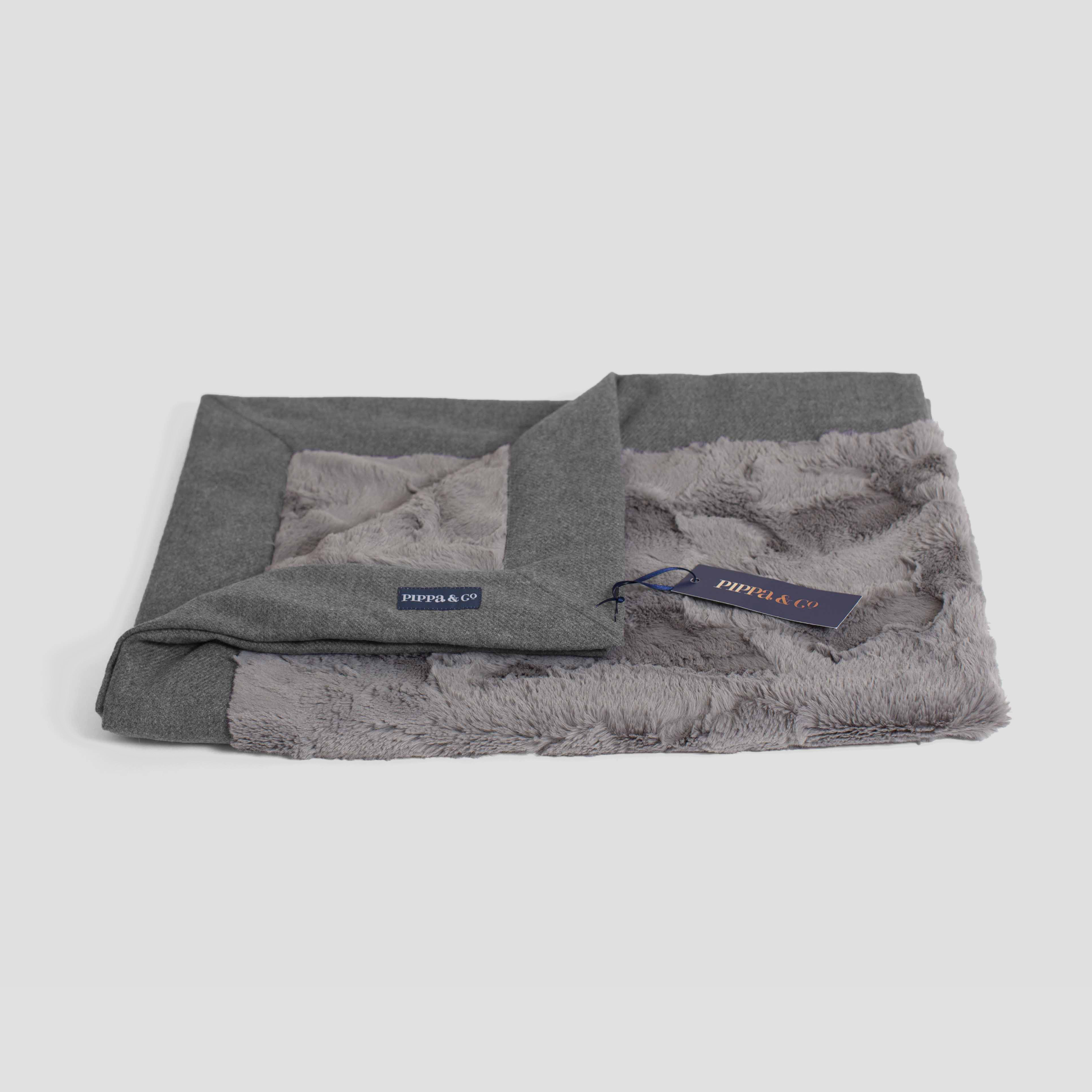 dog blanket grey