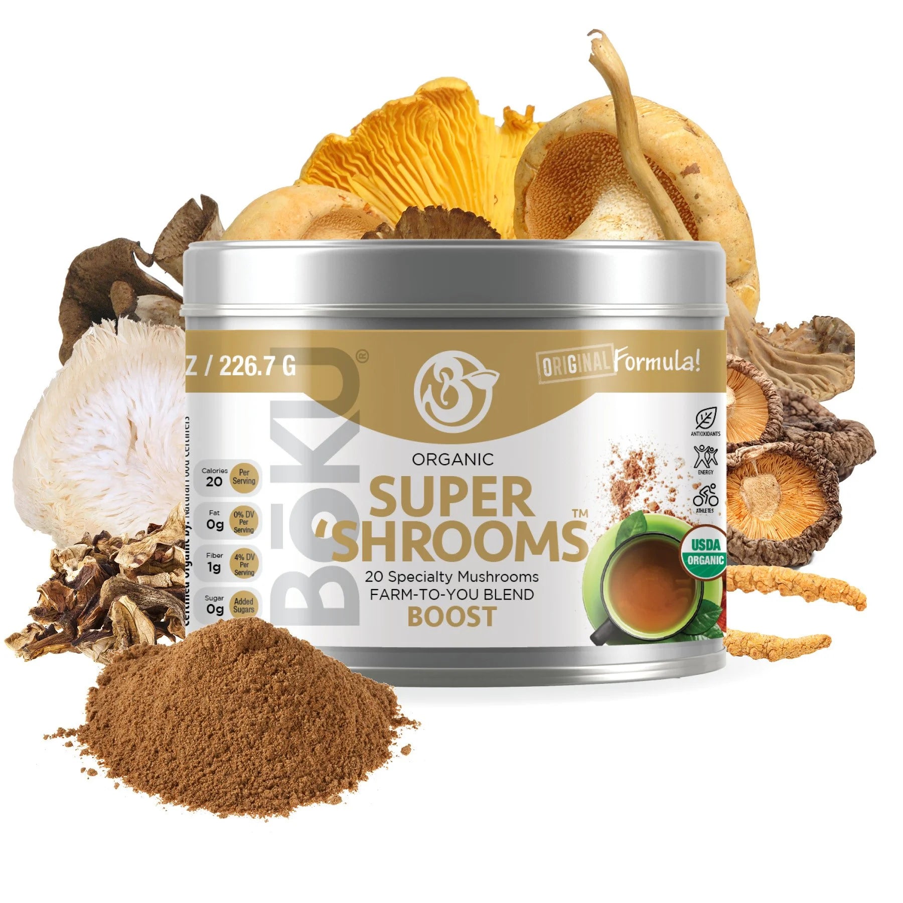 Boku Super Shrooms Powders BoKU® Superfood 