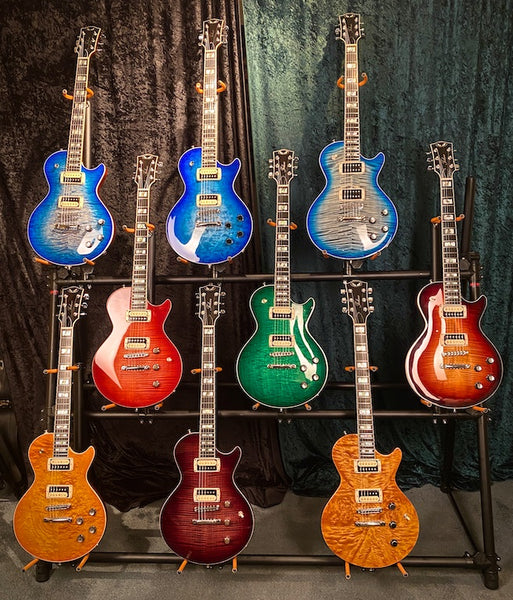Feline Guitars 30th anniversary custom shop Les Paul Lion guitars