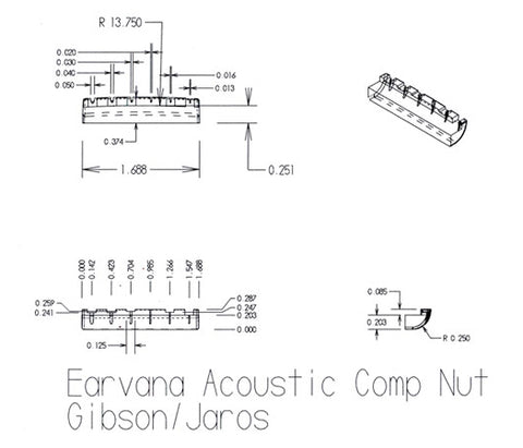 Earvana Nut Diagram