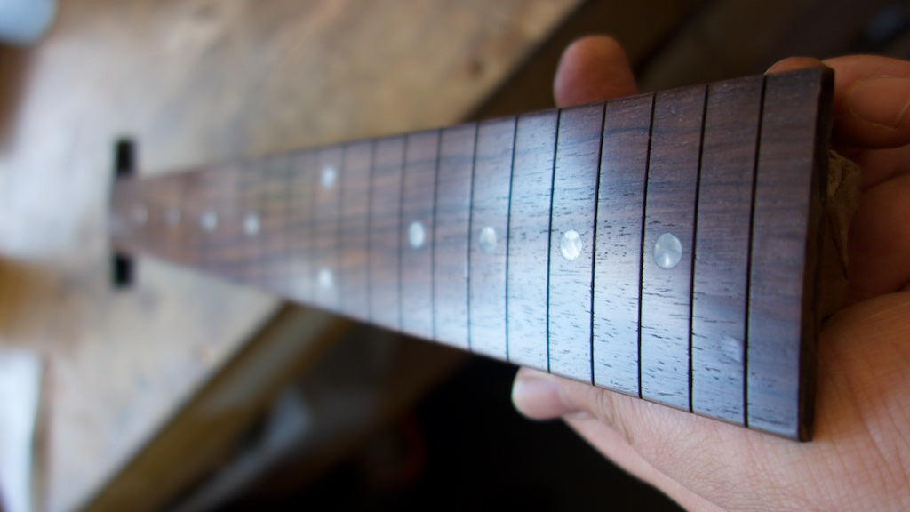 Schenker v shiny fingerboard - feline guitars