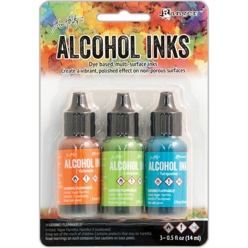 Alcohol Ink Alloys Complete Metallic Set Ranger Tim Holtz Brand Colors  Include Gilded, Mined, Foundry, Statue, Sterling 10 Pixiss Alcohol Ink  Blending Tools 