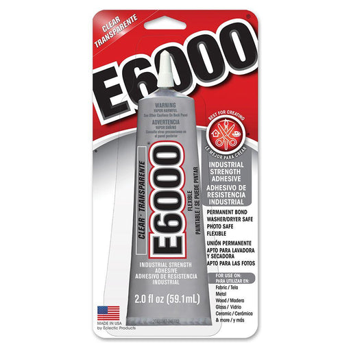 E6000 565004 Fabri-Fuse Adhesive - 4 fl oz Shelf Bottle, 2 Pack