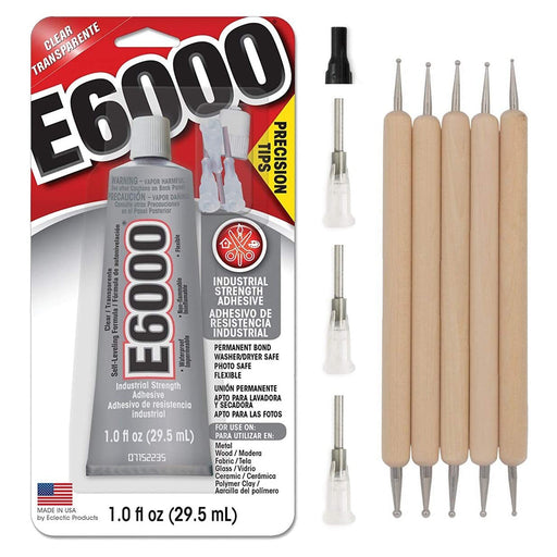 E6000 Pegamento adhesivo permanente de resistencia industrial para