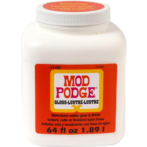 Mod Podge Bundle, 8 Ounce Gloss and Matte Medium, 3 Pixiss Foam Brushe —  Grand River Art Supply