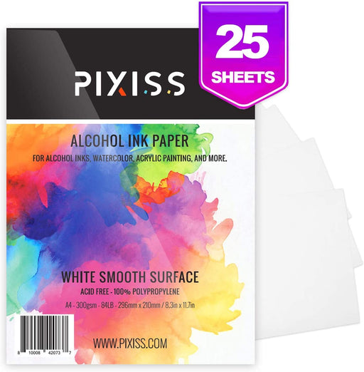 Pixiss White Alcohol Ink 4-Ounce, Pixiss (3) 20ml Needle Tip Applicato —  Grand River Art Supply