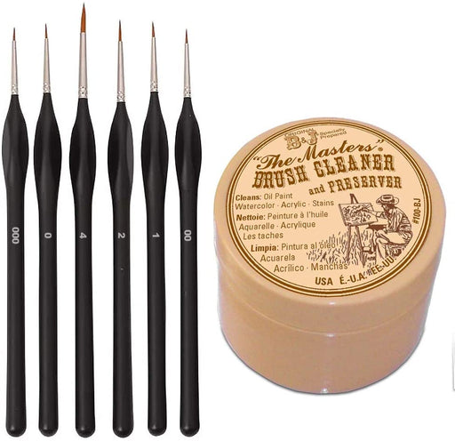 3-Pack - General Pencil 105-BP The Masters Brush Cleaner & Preserver 2 —  Grand River Art Supply