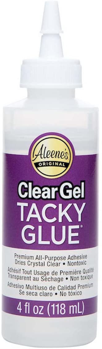 Aleenes Tacky Glue Craft Glue 4oz 2-Pack, 3 Pixiss 20ml Applicator