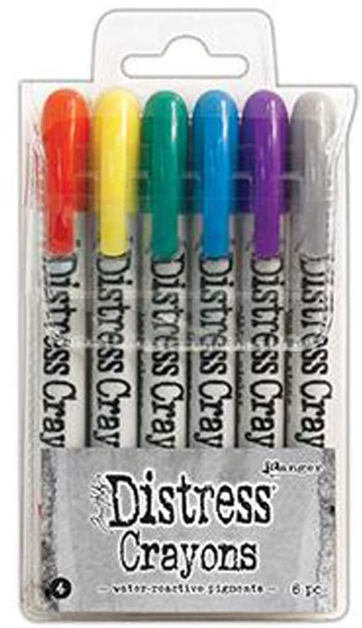 Tim Holtz Distress Pearlescent Crayons Halloween and Holiday Bundle, O —  Grand River Art Supply