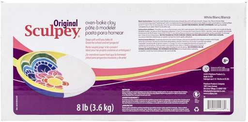 ORIGINAL SCULPEY, Art, Original Sculpey 3pk Lb Ovenbake Clay White