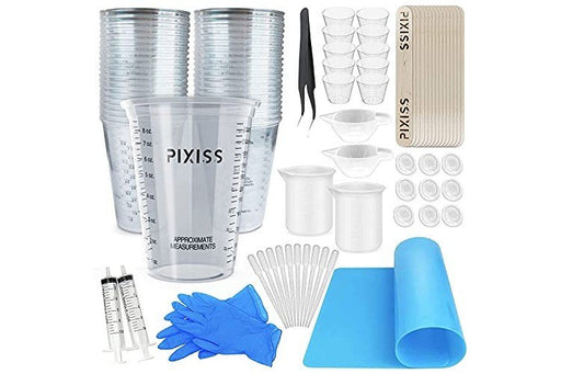 Clear Plastic 0.5 Pint Epoxy Resin Mixing Cups - Graduated Measurement –  The Epoxy Resin Store