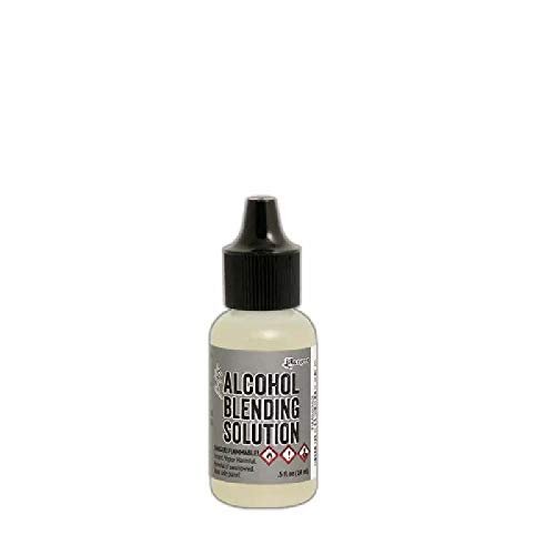 Alcohol Blending Solution for Ink - Large 4oz Ink Blending Solution - Works with All Alcohol Inks - with Applicator Tip, Applicator Bottle and Funnel