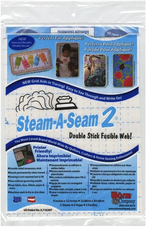 The Warm Company Steam-A-Seam 2 Double Stick Fusible Web- 12” X 40 Yd Bolt  by Joann | Joann x Ribblr