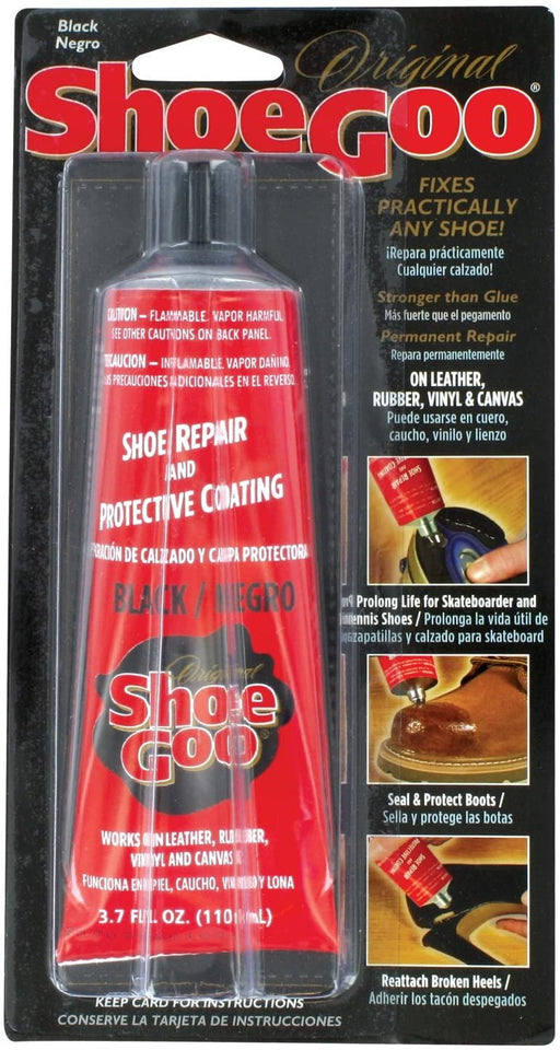 Shoe Goo Repair Adhesive - Clear, 7 Tubes, 0.18oz. - Bonus Spreaders —  Grand River Art Supply