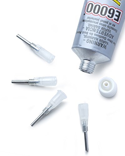 E6000 Clear Adhesive With Precision Tips-1oz - 076818310204