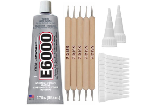 Bundle - E6000 3.7 Ounce (109.4mL) Tube Industrial Strength Adhesive f —  Grand River Art Supply