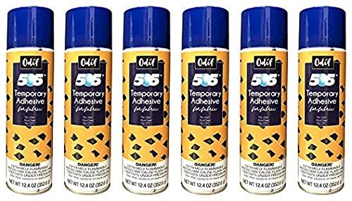 Odif USA 505 Spray & Fix Temporary Fabric Adhesive 12/Pk-12.4oz, 12 Pa —  Grand River Art Supply