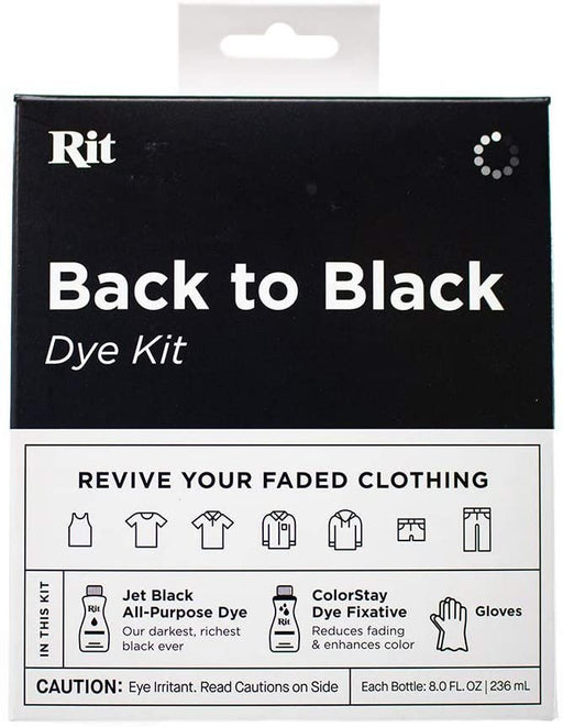 NAKOMA PRODUCTS 85857 RIT TIE DYE KIT BACK2BLACK, Back to Black — Grand  River Art Supply