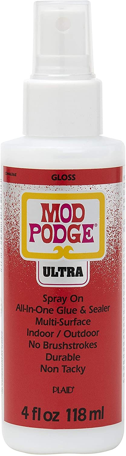 Mod Podge Gold Brush Applicator 4-Inch, 12917 Taklon, 1 Pack