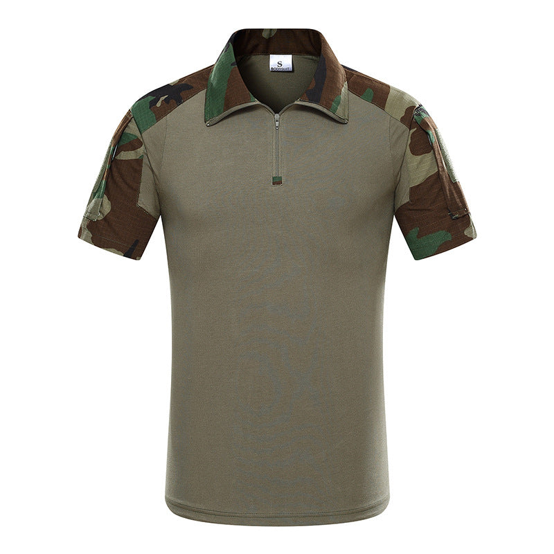 MEGE Tactical Camouflage Men Army Combat POLO Shirt, Rapid Assault ACU ...