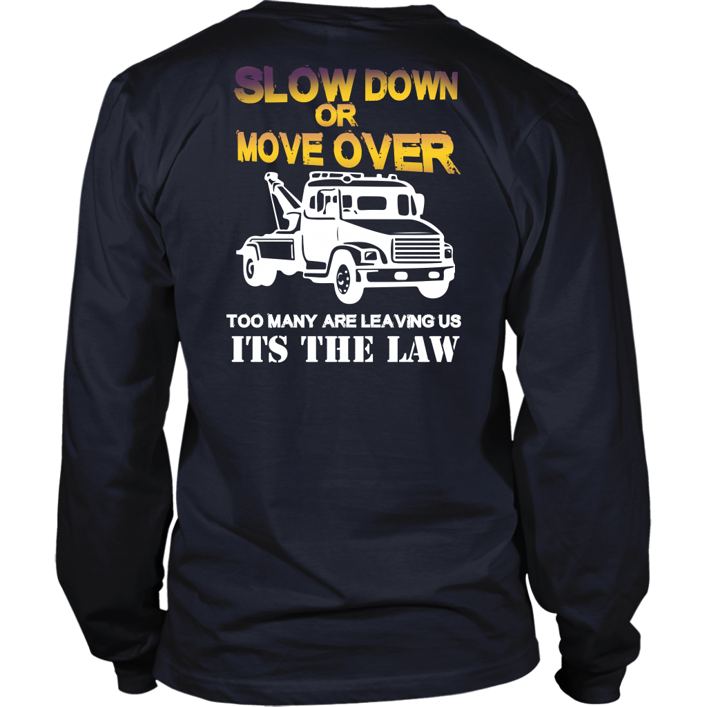 slow down move over logo