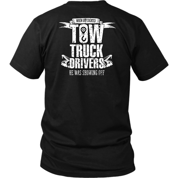 Proud Tow Truck Driver Shirt - Towlivesmatter