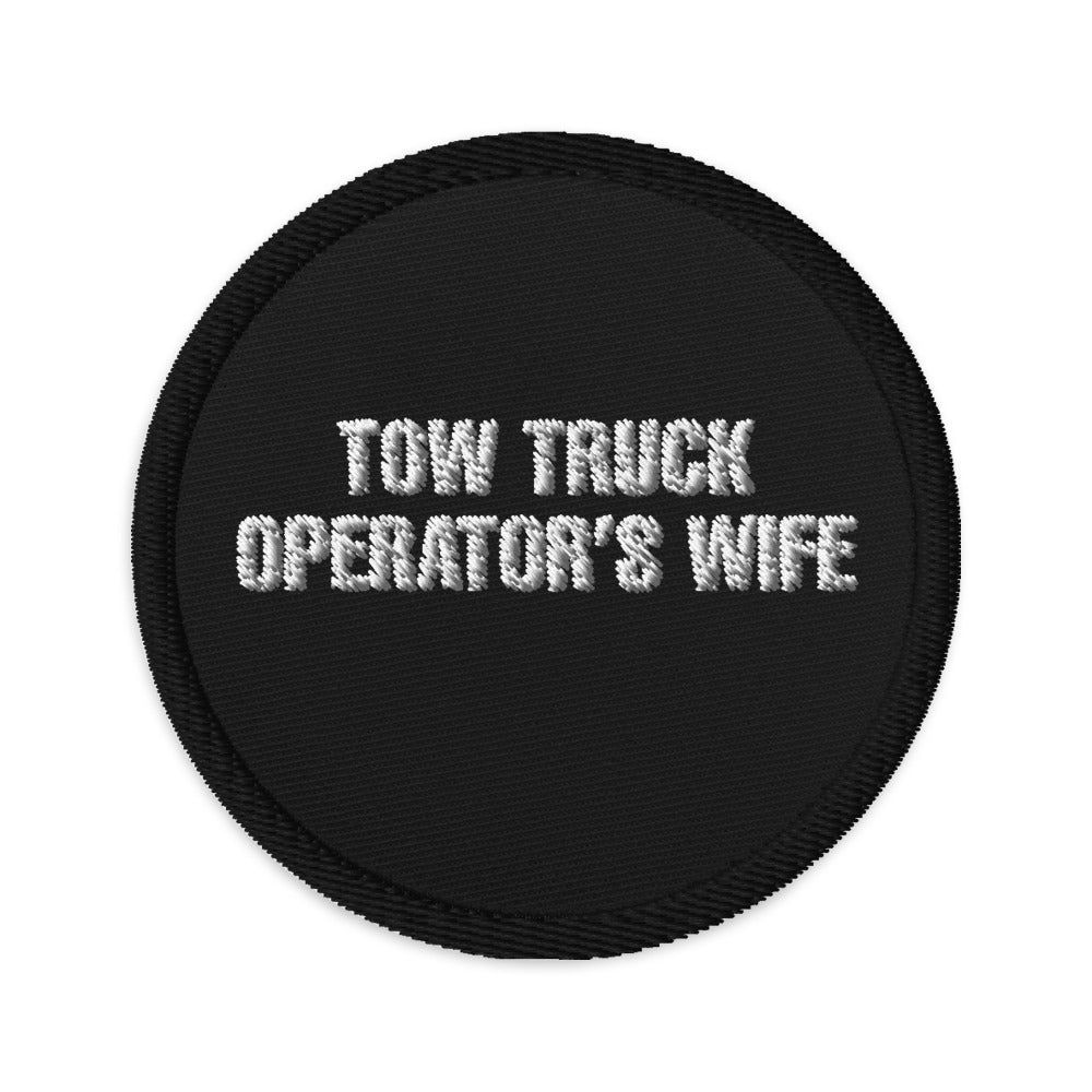 Tow Recovery Embroidered patches
