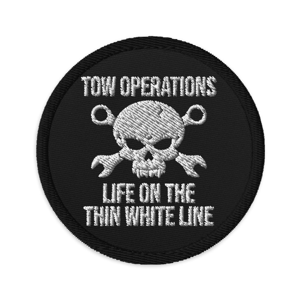 Tow Recovery Embroidered patches - Towlivesmatter