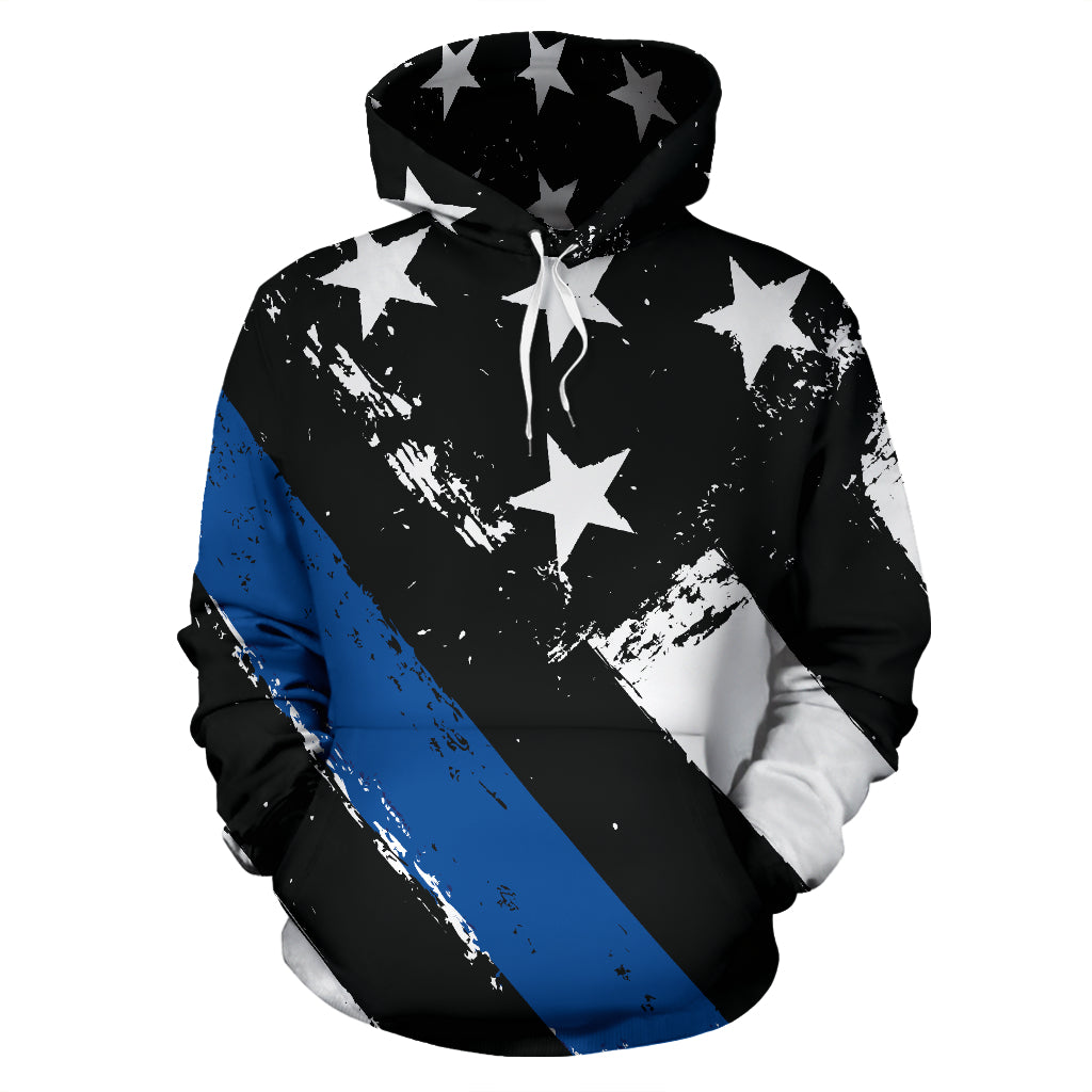 Thin Blue Line Hoodie - Towlivesmatter