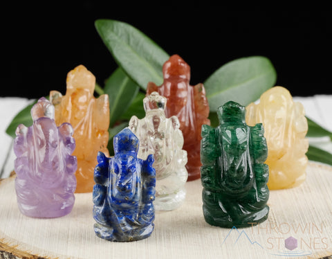 Chakra Crystal Carvings