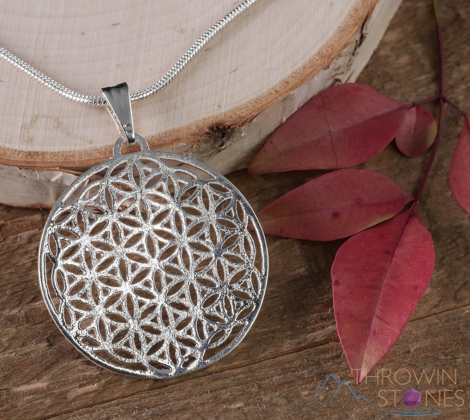 flower of life jewelry sterling silver